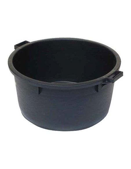 MASTELLONE SOTTOSPINA TONDO NERO + MANICI ICS LDPE LT  80 CM 65 H.CM 32