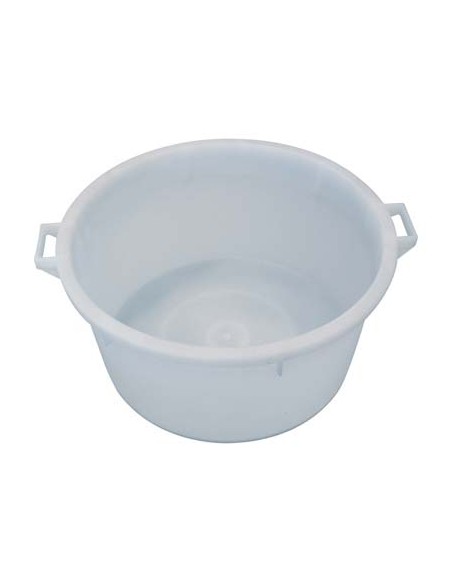 MASTELLONE SOTTOSPINA TONDO BIANCO + MANICI ICS LDPE LT  100 CM 75 H.CM 33