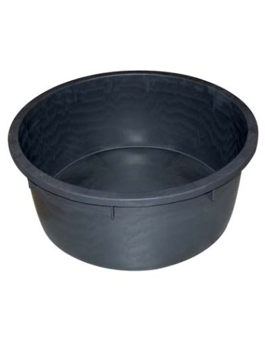 MASTELLONE TONDO NERO STEFANPLAST LDPE LT  350 CM 90 H.CM 73