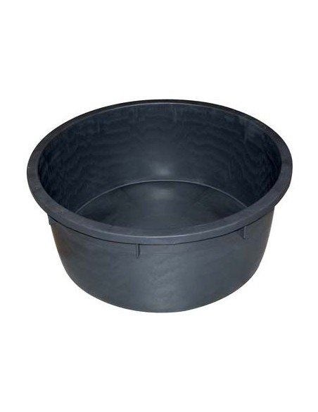 MASTELLONE TONDO NERO STEFANPLAST LDPE LT  700 CM 122 H.CM 77