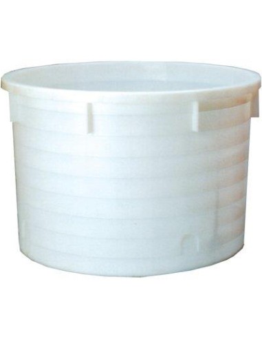 MASTELLONE TONDO BIANCO ICS LDPE LT 500 CM 104 H.CM 82