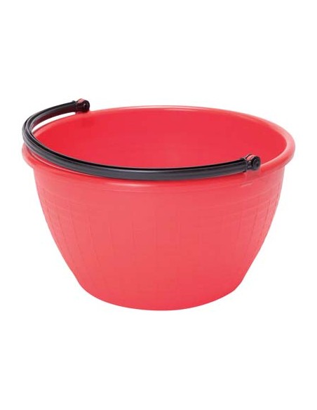 CESTA RACCOLTA TONDA ICS PPL ROSSO LT 16