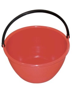 CESTA RACCOLTA TONDA STEFANPLAST PPL ROSSO LT 20