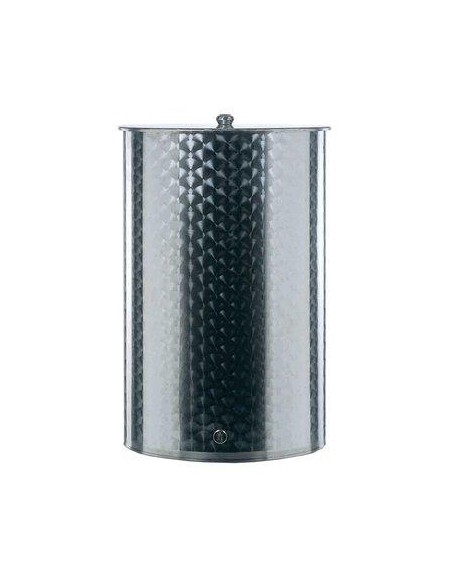 SERBATOIO + COPERCHIO BELVIVERE INOX SALDATO FIORETT LT  150 CM 51 H.CM 83 1/2F