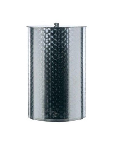 SERBATOIO + COPERCHIO BELVIVERE INOX SALDATO FIORETT LT  400 CM 69 H.CM 115 1F