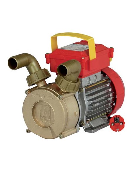 ELETTROPOMPA TRAVASO OTTONE CE ROVER 30 VOLT 230 WATT 800 LT/H 4500 H.MAX MT 20 MM 30