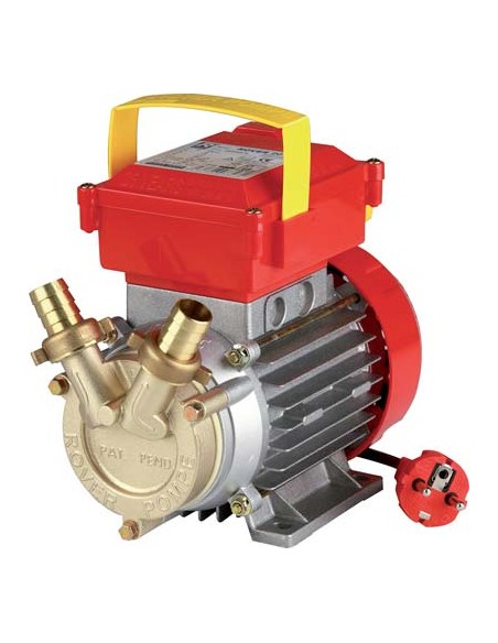 ELETTROPOMPA TRAVASO OTTONE CE ROVER 35 VOLT 230 WATT 800 LT/H 4500 H.MAX MT 20 MM 35