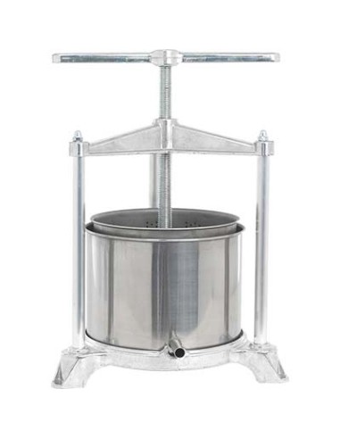 TORCHIETTO MILLEUSI TOMMY ALU PAVI ALLUMINIO + INOX CM 22,5 H.CM 16,5 LT 5
