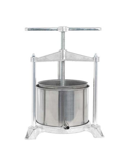 TORCHIETTO MILLEUSI TOMMY ALU PAVI ALLUMINIO + INOX CM 22,5 H.CM 16,5 LT 5