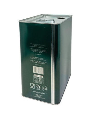 LATTINA BANDA STAGNATA FORO SINGOLO SENZA TAPPO QUADRA F.MM 42 LT 10 (112)