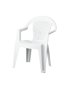 POLTRONA RESINA NORMA ANTISCIVOLO BIANCO