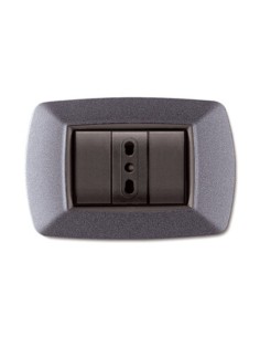 PLACCA LIFE LIVING PLAST GRIGIO CHIARO VULCAN 3P