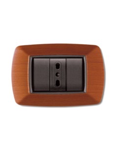 PLACCA LIFE LIVING PLAST LEGNO CHIARO 3P