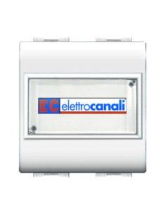 LIFE 4025 WH PULSANTE C/PORTANOME BIANCO