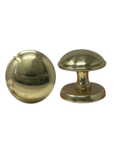 POMOLO X PORTONE GIADA OTTONE ORO LUCIDO D.MM 70 BASE D.MM 70