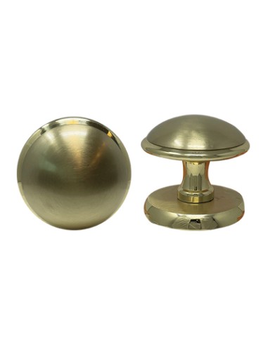 POMOLO X PORTONE GIADA OTTONE ORO SATINATO D.MM 70 BASE D.MM 70