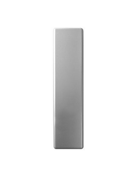 PLACCA AVVOLGITORE CIECA UNIVERSALE ABS GRIGIO SATINATO MM 65X250