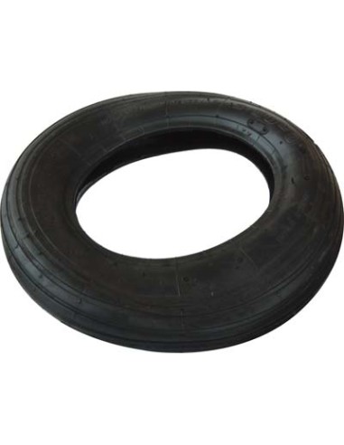 PNEUMATICO X RUOTA CARRIOLA 3.50X8" GOMMA NERA + PFU