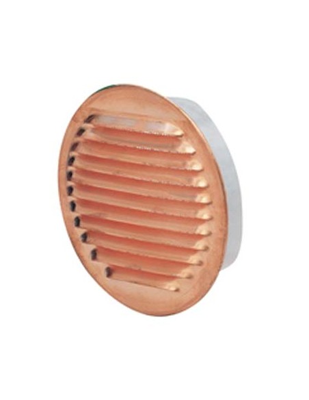 BOCCHETTA AERAZIONE RAME TONDA BOCCAGLIO PLASTICA MM  80