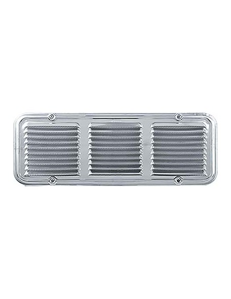 BOCCHETTA AERAZIONE ALLUMINIO RETTANGOLARE MM 140X360