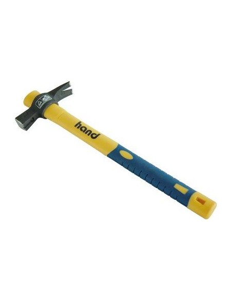 MARTELLO CARPENTIERE M.FIBRA WORKIT ACCIAIO FORGIATO SM.MM 25X34 GR 250 + MAGNETE