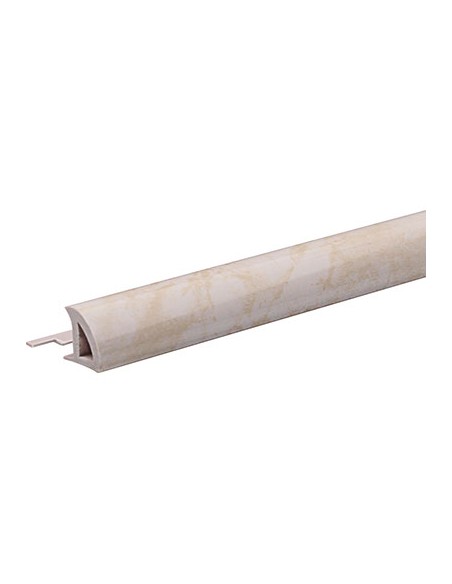PROFILO JOLLY ECORONDMARM ARCANSAS PVC MARMO ROSA CHIARO MM  8X24 H.CM 250