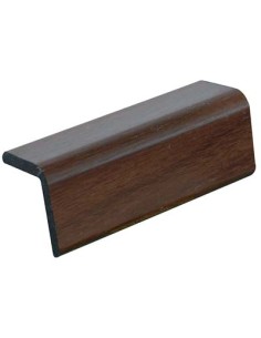 PARASPIGOLO LISCIO POLISTIRENE NOCE SCURO MM 30X30 H.MM 2900