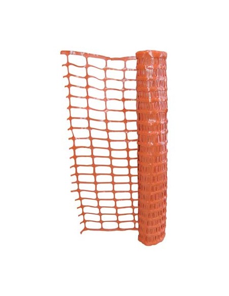 RETE PROTEZIONE CANTIERE ARANCIO TENAX GR/MQ 150 H.CM 150 ML 50