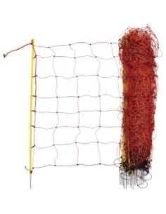 RECINTO ELETTRORECINZIONE AKO KERBL RETE + PICCHETTI + PUNTALE SINGOLO ML 50 H.CM 108