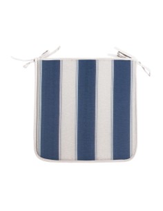 CUSCINO PANAREA 39X39X2CM  RIGATO BLU