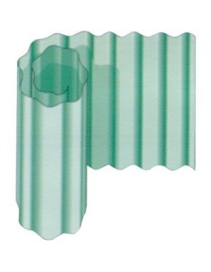 LAMINATO VETRORESINA ONDULATO VERDE H.CM 250 L.MT 20