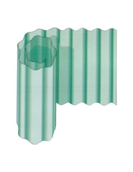 LAMINATO VETRORESINA ONDULATO VERDE H.CM 100 L.MT 40