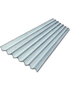 LAMIERA ZINCATA ONDULATA MM 0,25 CM 90X200