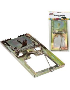 TRAPPOLA TOPI A SCATTO STARS ACCIAIO MM 90X175