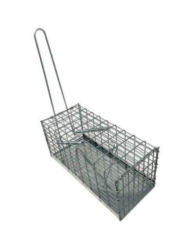 TRAPPOLA TOPI A GALLERIA STARS ACCIAIO ZINC CM 14X30 H.CM 14