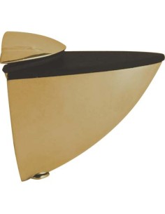 REGGIVETRO A MORSETTO SOLE ZAMA ORO LUCIDO MM 75X55 S. MAX MM 25