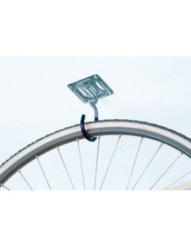 GANCIO PORTA BICI CORTO 822 MINUTEX ACCIAIO ZINCATO CON GUAINA CM 16