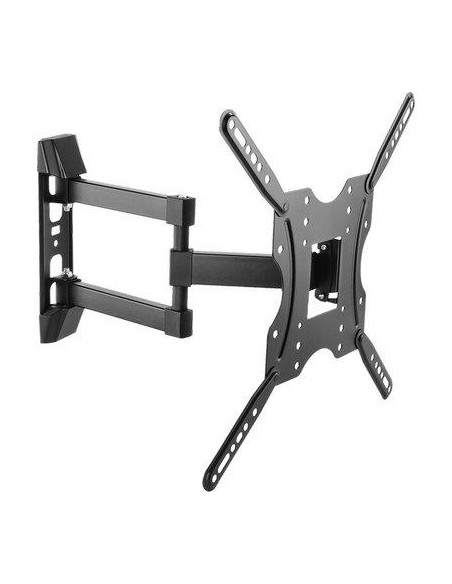 SUPPORTO TV PIATTA BR LED 41 BRAVO ACCIAIO VERNICIATO NERO 32"/55" 90° KG 30