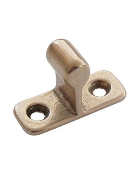 INCONTRO FERMAPORTA A PINZA AD AVVITARE MM 14X34 H.MM 24 OTTONE LUCIDO