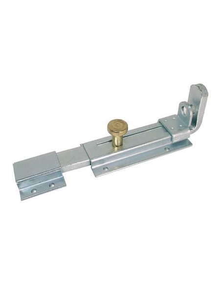 CATENACCIO PORTALUCCHETTO PIATTO PESANTE 38 IBFM ZINCATO PIASTRA LARGA MM 57 MM 10X25 CM 20