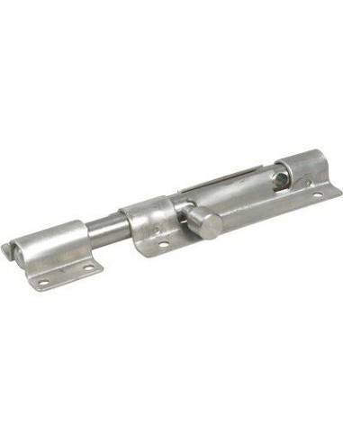 CATENACCIO PORTALUCCHETTO TONDO PESANTE 963 IBFM ACCIAIO INOX PIASTRA MM 40 CM 10/15