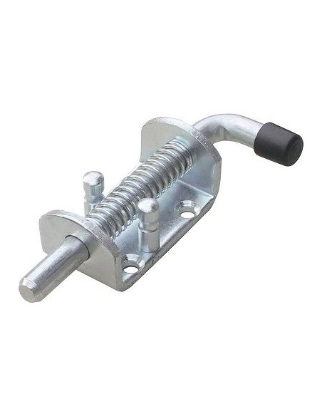 CATENACCIO + MOLLA TONDO 057 IBFM ZINCATO PIASTRA MM 40 CM 7,5/17