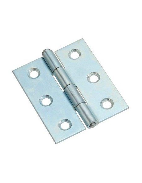 CERNIERA PESANTE 840 VALTOCE ACCIAIO ZINCATO PERNO SFILABILE MM  86X55X1,5