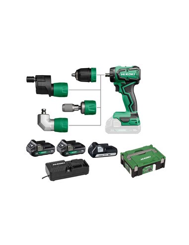 HIKOKI TRAPANO AVVITATORE DS18DDQ 18V BRUSH+1 BATT OMAG