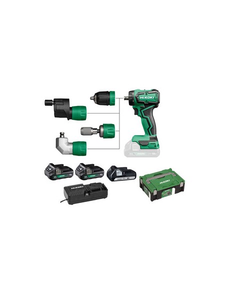 HIKOKI TRAPANO AVVITATORE DS18DDQ 18V BRUSH+1 BATT OMAG