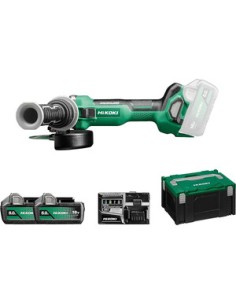HIKOKI SMERIGLIATRICE ANG G1813DA 18V 125MM BRUSH