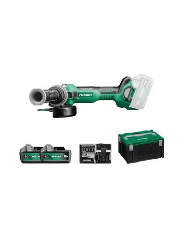 HIKOKI SMERIGLIATRICE ANG G1813DA 18V 125MM BRUSH