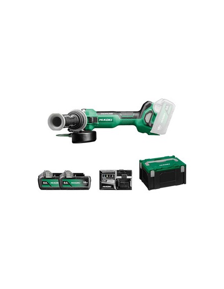 HIKOKI SMERIGLIATRICE ANG G1813DA 18V 125MM BRUSH