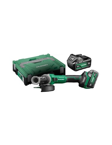 HIKOKI SMERIGLIATRICE ANG G1813DVE 18V 125MM BRUS