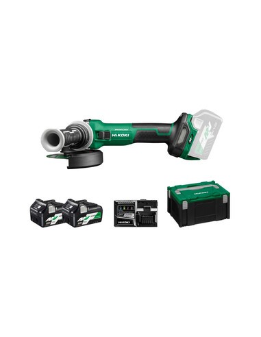 HIKOKI SMERIGLIATRICE ANG G3613DVE 36V 125MM BRUS